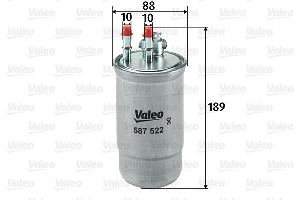 VALEO 587522 Yakıt Sistemi Yakıt Filtresi - FORD MONDEO III Sedan (B4Y) uyumlu