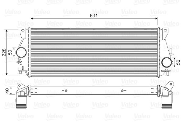 VALEO 818350 Motor Turbo Radyatörü - LAND ROVER DISCOVERY II (L318) uyumlu