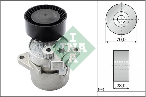 Schaeffler INA 533 0017 10 Motor Kayış Gergisi - MERCEDES-BENZ C-SERISI T-Model (S203) uyumlu
