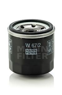 Yağ Filtresi - MANN-FILTER - W 67/2