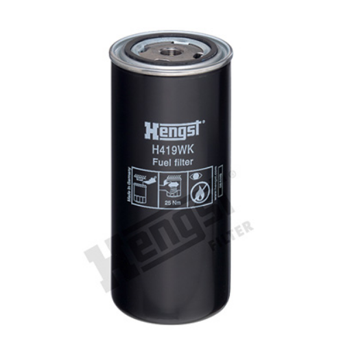 HENGST FILTER H419WK Yakıt Sistemi Yakıt Filtresi - DEUTZ-FAHR AGROTRON X uyumlu