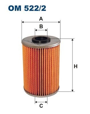 FILTRON OM 522/2 Motor Yağ Filtresi - BMW 3 (E36) uyumlu