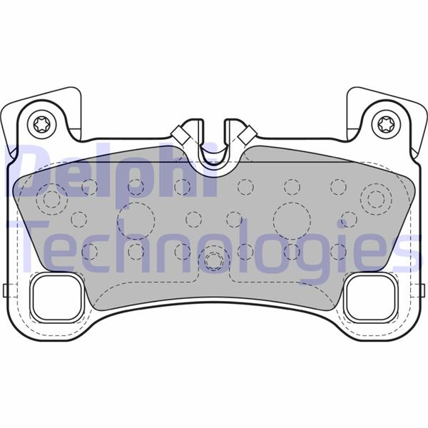 DELPHI LP2118 Fren Sistemleri Fren Balatası - AUDI Q7 (4LB) uyumlu