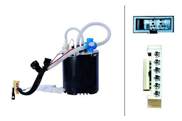 HELLA 8TF 358 304-141 Motor Besleme Ünitesi - OPEL ASTRA J Sports Tourer (P10) uyumlu