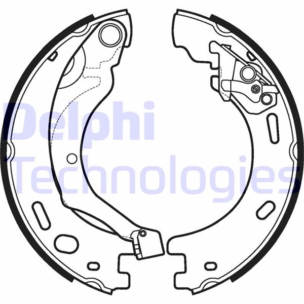DELPHI LS1997 Fren Sistemleri El Fren Kolu - LAND ROVER DISCOVERY IV (L319) uyumlu