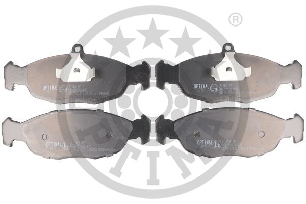 OPTIMAL BP-09771 Fren Sistemleri Fren Balatası - OPEL CORSA A TR (S83) uyumlu