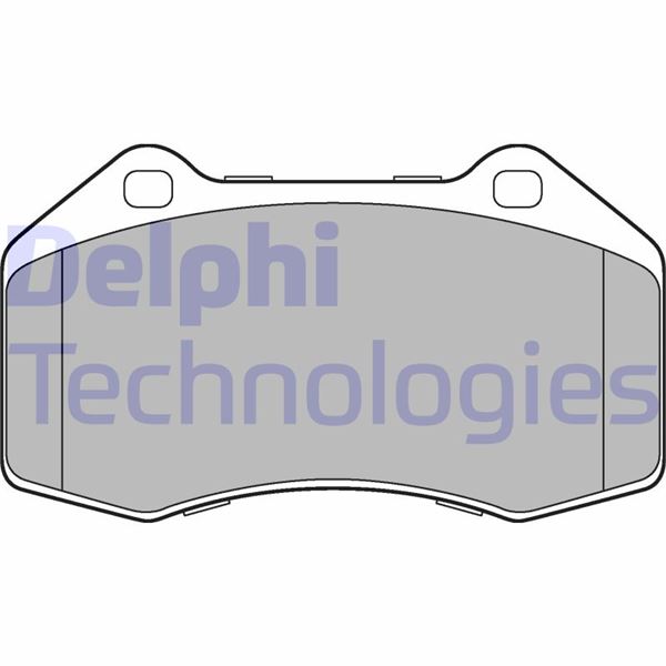 DELPHI LP3195 Fren Sistemleri Fren Balatası - OPEL CORSA D (S07) uyumlu