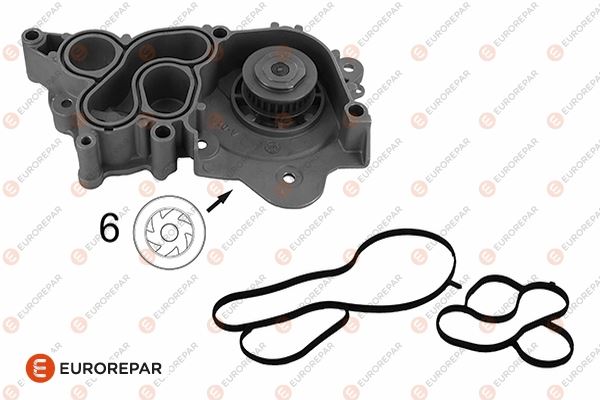 EUROREPAR 1682238480 Motor Devirdaim - VW GOLF VI Cabrio (517) uyumlu