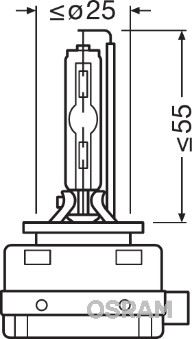ams-OSRAM 66140ULT-2HB Farlar & Aydınlatma Ampuller - VW PHAETON (3D1, 3D2, 3D3, 3D4, 3D6, 3D7, 3D8, 3D9) uyumlu