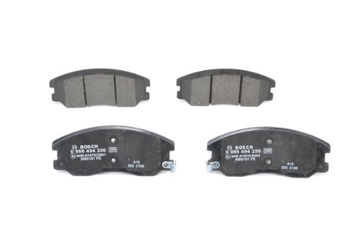 BOSCH 0 986 494 250 Fren Sistemleri Fren Balatası - OPEL ANTARA A (L07) uyumlu