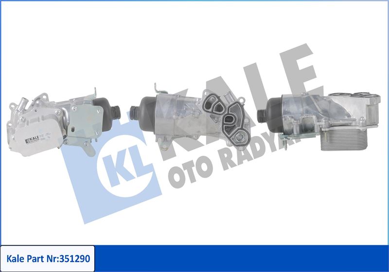 KALE OTO RADYATÖR 351290 Motor Yağ Soğutucusu - FORD C-MAX II (DXA/CB7, DXA/CEU) uyumlu