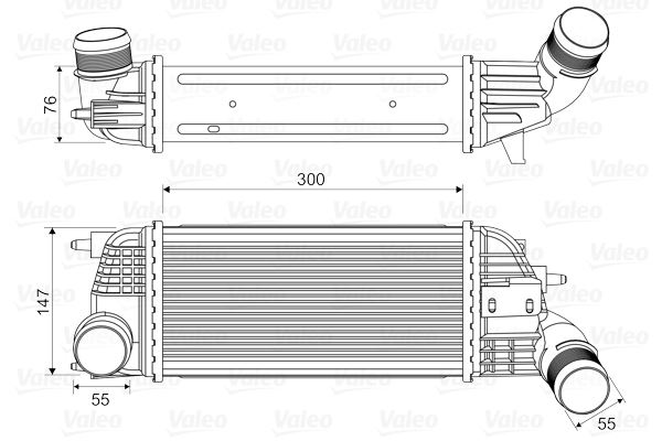 VALEO 818620 Motor Turbo Radyatörü - PEUGEOT 508 I (8D_) uyumlu