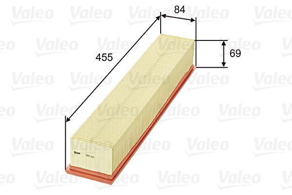 VALEO 585312 Motor Hava Filtresi - MERCEDES-BENZ C-SERISI (W203) uyumlu