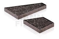 MANN-FILTER CUK 35 000-2 İklimlendirme Sistemi Polen Filtresi - VW PHAETON (3D1, 3D2, 3D3, 3D4, 3D6, 3D7, 3D8, 3D9) uyumlu