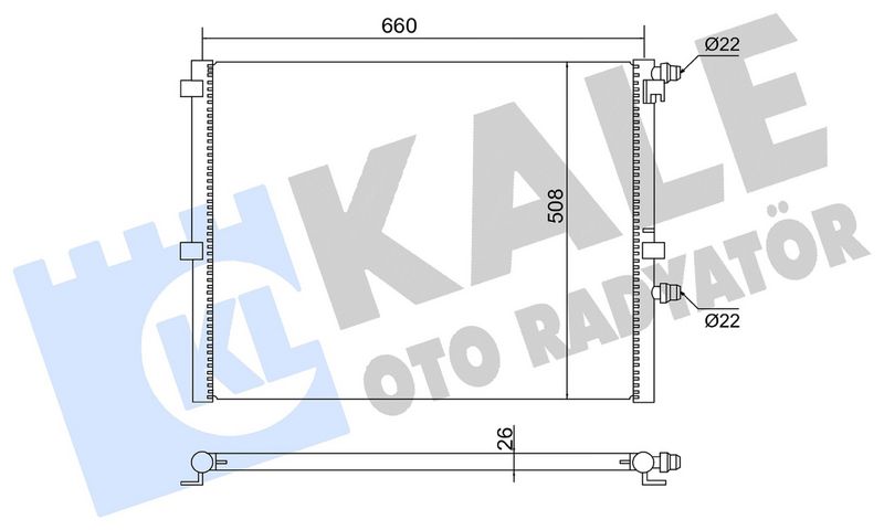 KALE OTO RADYATÖR 363710 Motor Basınç Regülatörü - BMW 7 (G11, G12) uyumlu