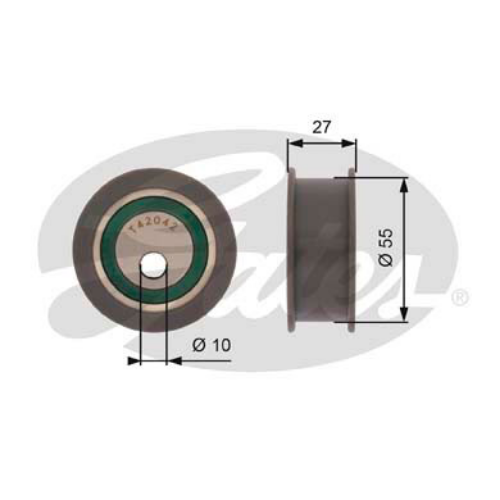 GATES T42042A Motor Kayış Kasnağı - LADA SAMARA (2108, 2109, 2113, 2114) uyumlu