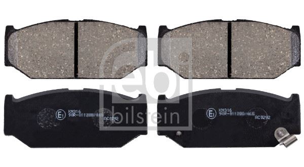 FEBI BILSTEIN 170303 Fren Sistemleri Fren Balatası - SUZUKI SWIFT III (MZ, EZ) uyumlu