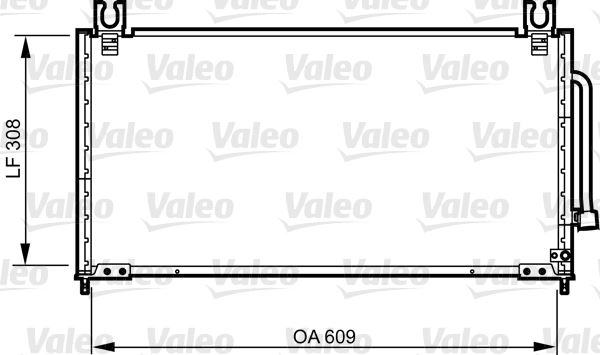 VALEO 814257 İklimlendirme Sistemi Klima Radyatörü - MAZDA 323 S V (BA) uyumlu