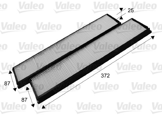 VALEO 715684 İklimlendirme Sistemi Polen Filtresi - MERCEDES-BENZ 124 Sedan (W124) uyumlu