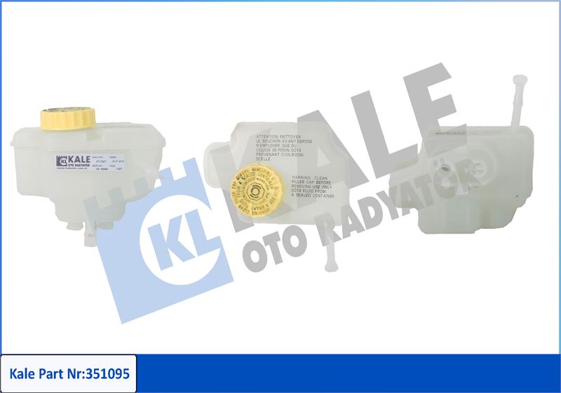 KALE OTO RADYATÖR 351095 Direksiyon Sistemi Hidrolik Yağ Kabı