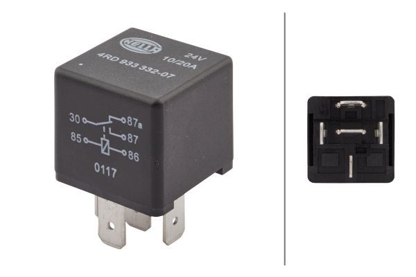 HELLA 4RD 933 332-071 Elektrik Sistemi Röle & Sigorta