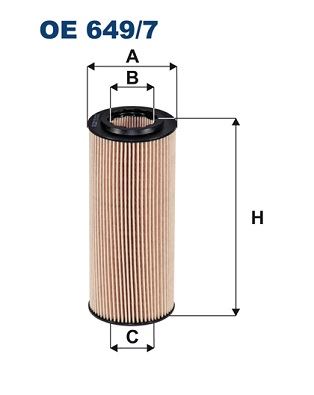 FILTRON OE 649/7 Motor Yağ Filtresi - BMW 3 (E90) uyumlu