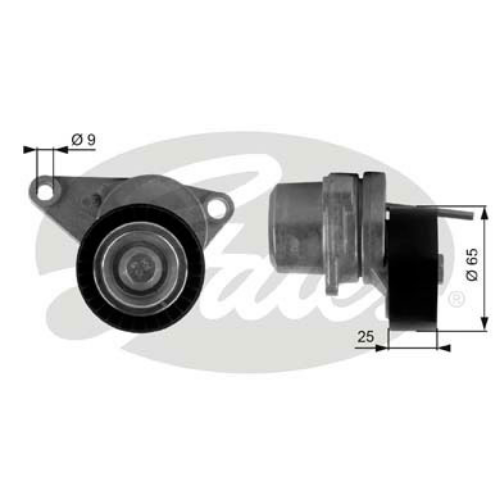GATES T38313 Motor Kayış Gergisi - CITROËN C3 I (FC_, FN_) uyumlu