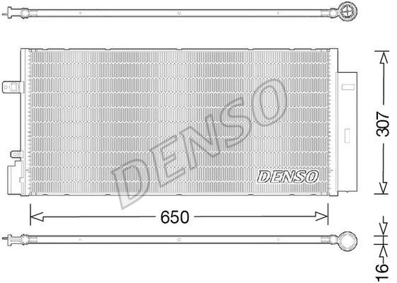 Klima Radyatörü - DENSO - DCN20024 Ürün Görseli