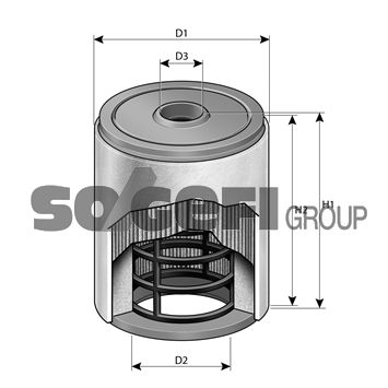 PURFLUX A3055 Motor Hava Filtresi - AUDI A7 Sportback (4KA) uyumlu