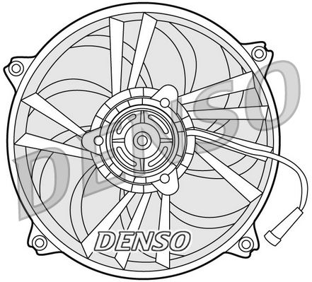 DENSO DER21014 Soğutma Sistemi Fan - PEUGEOT 307 (3A/C) uyumlu