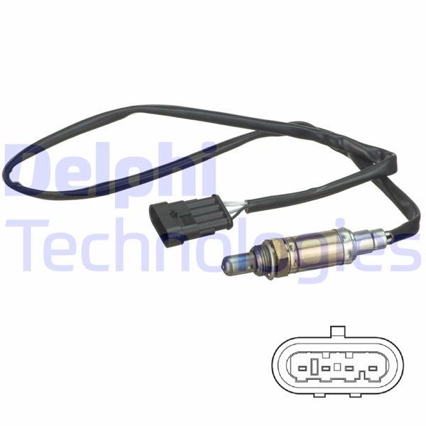 DELPHI ES20650-12B1 Emme & Egzoz Sistemi Egzoz Sensörleri - ALFA ROMEO 164 (164_) uyumlu