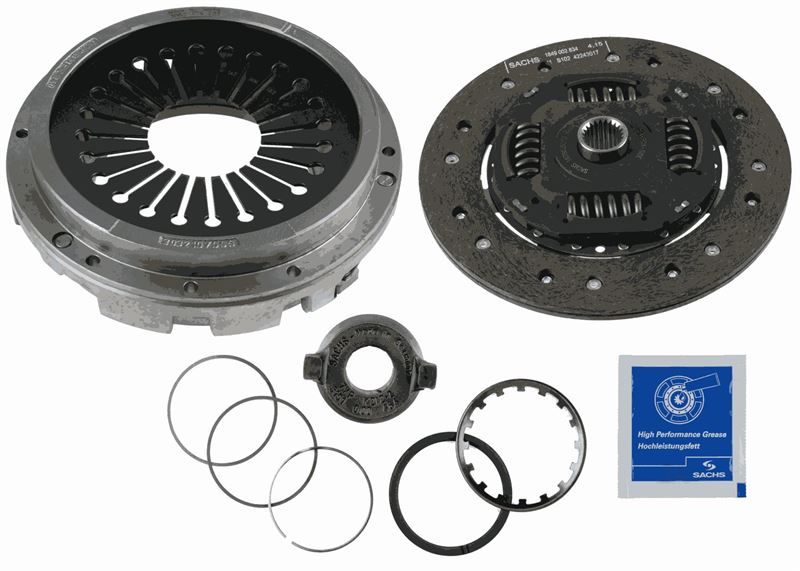 SACHS 3000 950 010 Debriyaj Sistemi Debriyaj Seti - PORSCHE 911 Cabrio uyumlu