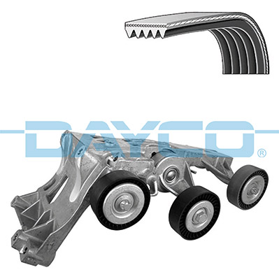 DAYCO KPV446 Motor Kayış Kasnağı - MERCEDES-BENZ A-SERISI (W169) uyumlu