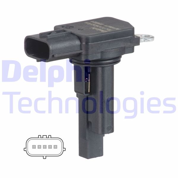 DELPHI AF10671-12B1 Motor Hava Kütle Ölçer (MAF Sensörü) - TOYOTA LAND CRUISER PRADO (_J15_) uyumlu
