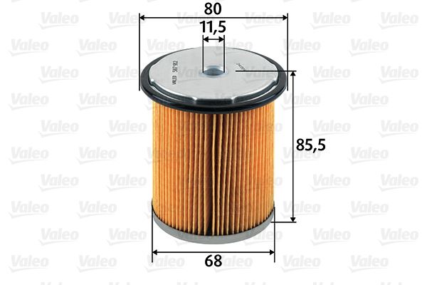 VALEO 587912 Yakıt Sistemi Yakıt Filtresi - RENAULT SAFRANE I (B54_) uyumlu