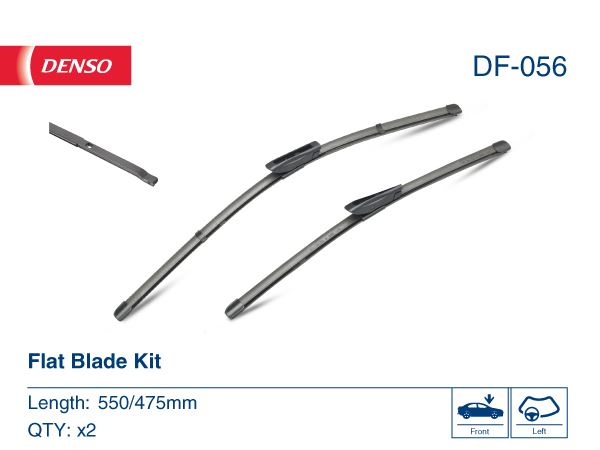 DENSO DF-056 Kaporta & Gövde Parçaları Cam Silecek Mekanizması - DACIA SANDERO II uyumlu
