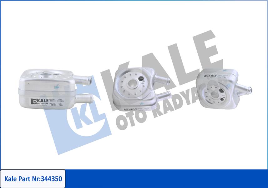 KALE OTO RADYATÖR 344350 Motor Yağ Soğutucusu - AUDI COUPE B3 (89, 8B3) uyumlu