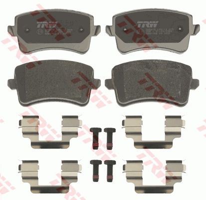 TRW GDB1765BTE Fren Sistemleri Fren Balatası - AUDI Q5 (8RB) uyumlu