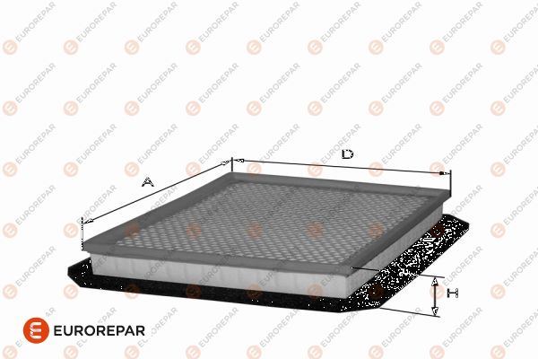 EUROREPAR 1682270480 Motor Hava Filtresi - OPEL ASTRA G Hatchback (T98) uyumlu