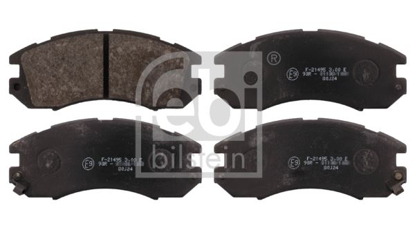 FEBI BILSTEIN 16720 Fren Sistemleri Fren Balatası - SUBARU LEGACY I (BC) uyumlu