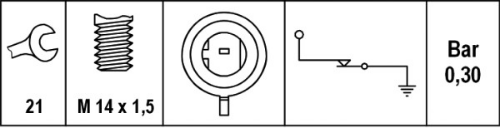 HELLA 6ZL 003 259-601 Motor Motor Elektrik Donanımı - SUZUKI SWIFT IV (FZ, NZ) uyumlu