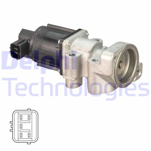 DELPHI EG10524-12B1 Motor EGR Parçaları - OPEL ASTRA J Sports Tourer (P10) uyumlu
