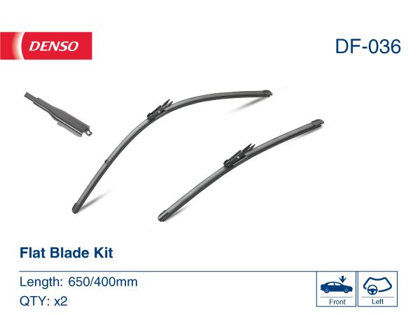 DENSO DF-036 Kaporta & Gövde Parçaları Cam Silecek Mekanizması - OPEL CORSA D (S07) uyumlu