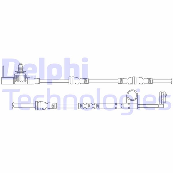 DELPHI LZ0266 Fren Sistemleri Aşınma Göstergesi - LAND ROVER RANGE ROVER SPORT I (L320) uyumlu