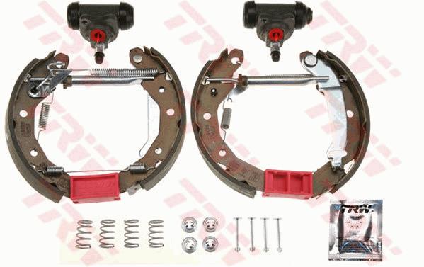 TRW GSK2603 Fren Sistemleri Fren Pabucu - CHEVROLET MATIZ (M200, M250) uyumlu