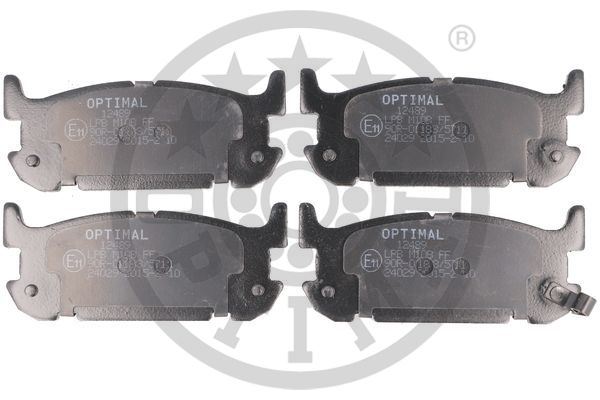OPTIMAL BP-12489 Fren Sistemleri Fren Balatası - MAZDA MX-5 II (NB) uyumlu