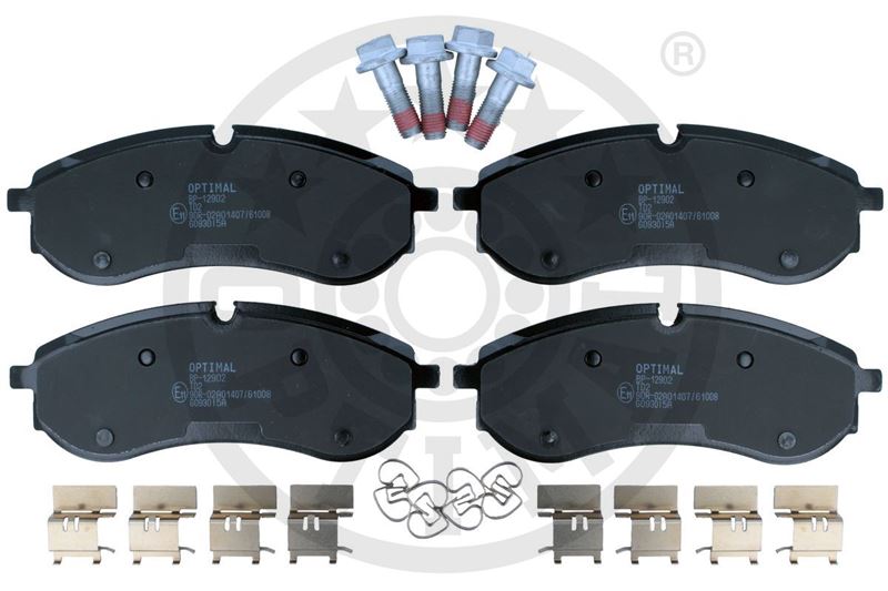 OPTIMAL BP-12902 Fren Sistemleri Fren Balatası - VW CRAFTER Panelvan/Van (SY_, SX_) uyumlu