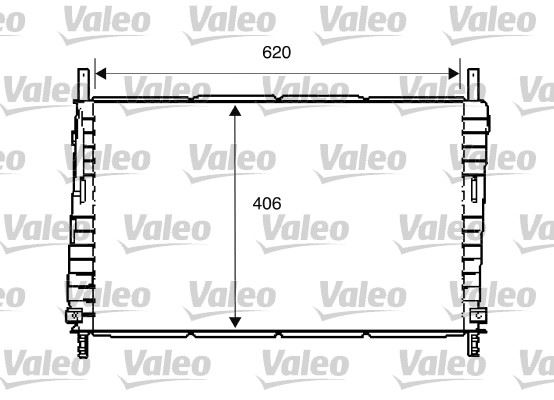 VALEO 734286 Soğutma Sistemi Su Soğutucu & Parçaları - FORD MONDEO III Sedan (B4Y) uyumlu