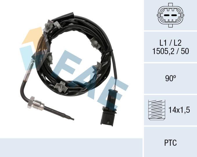 FAE 68088 Emme & Egzoz Sistemi Egzoz Sensörleri - OPEL ASTRA H Kombi van (L70) uyumlu