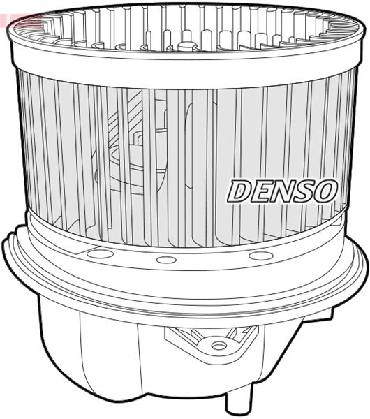 DENSO DEA10051 İklimlendirme Sistemi Fan Parçaları - FORD FOCUS I (DAW, DBW) uyumlu
